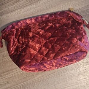 Makeup bag with mouth guard and body tape included.